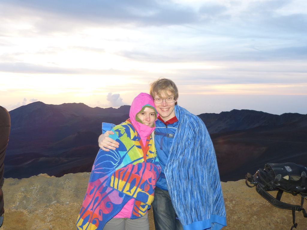 On top of Haleakala